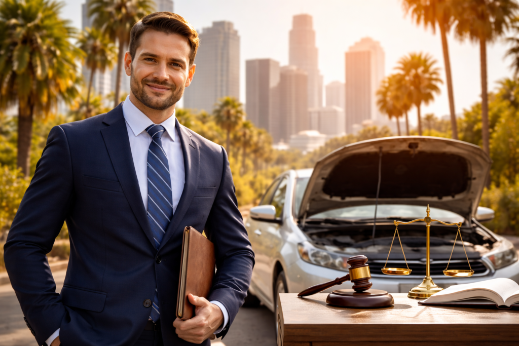 lemon law attorney los angeles helping client with defective vehicle and legal case